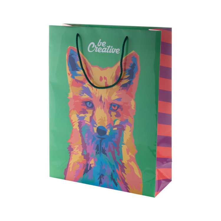 CreaShop L Sac en papier multi-couleurs