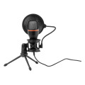 Densha Microphone streamer noir