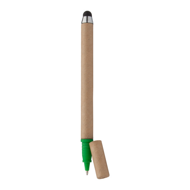 EcoTouch Stylet en carton recyclé et stylo à bille naturelle