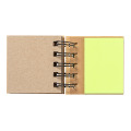 Feros Bloc-notes feuilles adhésives naturelle