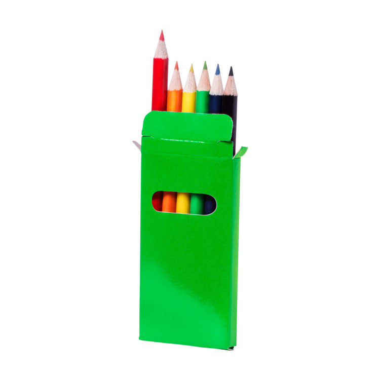 Garten Set de 6 crayons vert