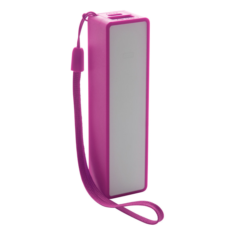 Keox Power bank USB fuchsia