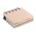 Laska Bloc-notes feuilles adhésives naturelle