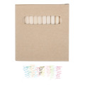 Lea Set de 12 crayons de couleurs naturelle