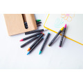 Lola Set de 12 pastels de couleurs noir