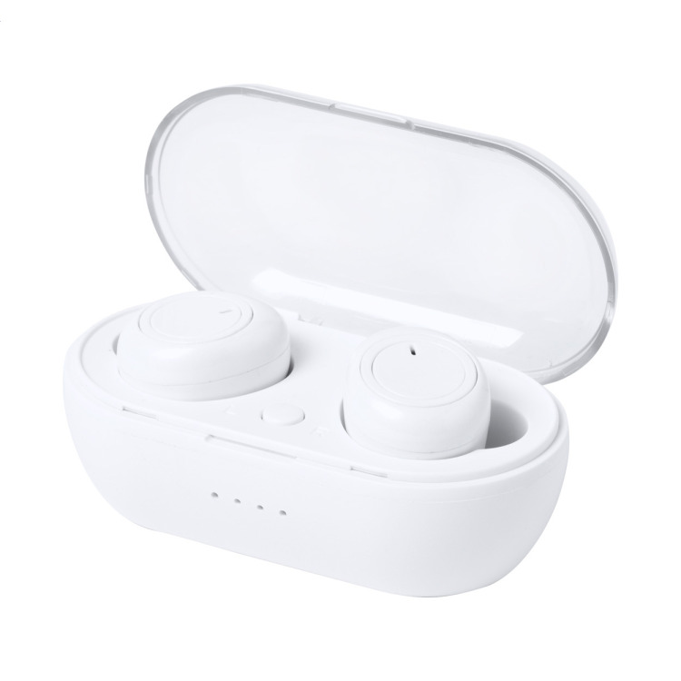 Merkus écouteurs bluetooth blanc