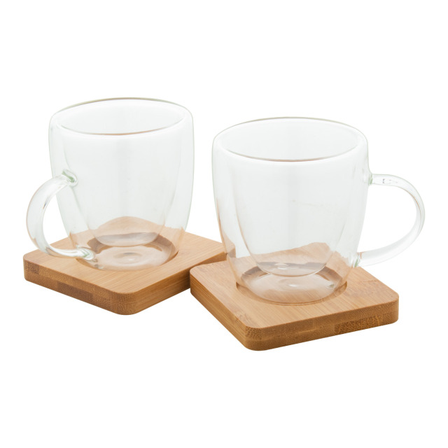 Mocaboo Set de tasses en verre espresso