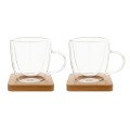 Mocaboo Set de tasses en verre espresso