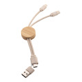 Nihon Câble chargeur USB naturelle