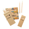 Penxil 4 Eco Set de 4 crayons personnalisés naturelle