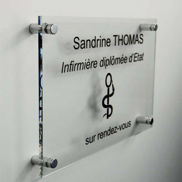 Plaque pro plexiglas