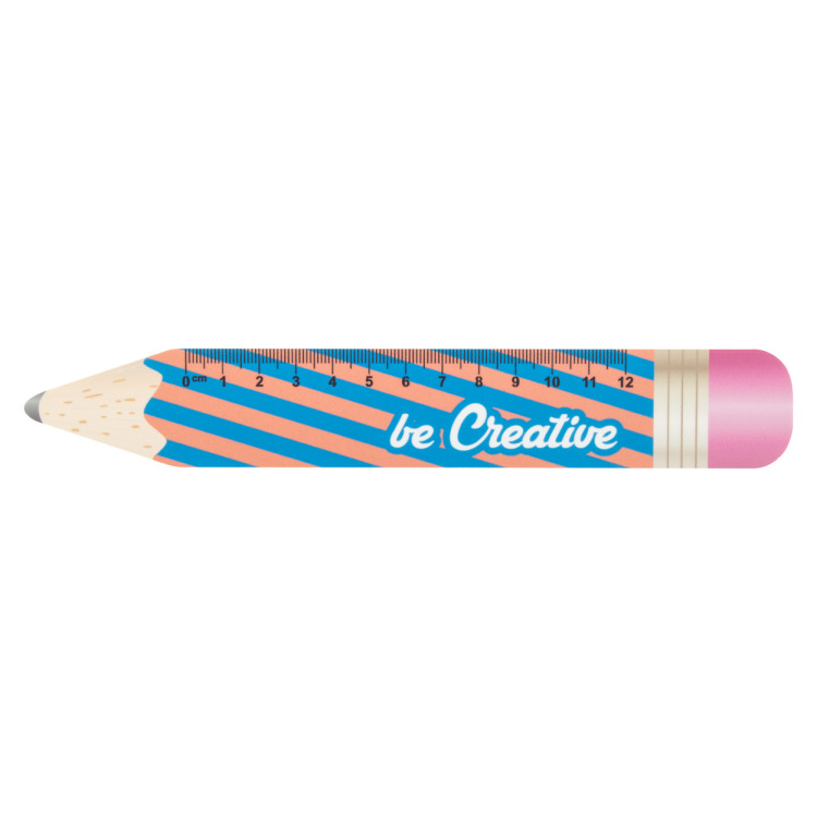 Sharpy 12 Règle 12cm en forme de crayon blanc