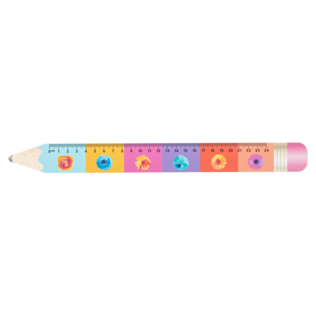 Sharpy 24 Règle 24cm en forme de crayon blanc