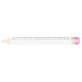 Sharpy 24 Règle 24cm en forme de crayon blanc