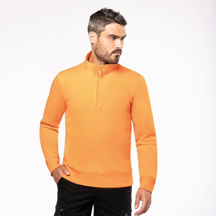 Sweat col zippée K487 310gr