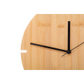 Tokei Horloge murale en bambou