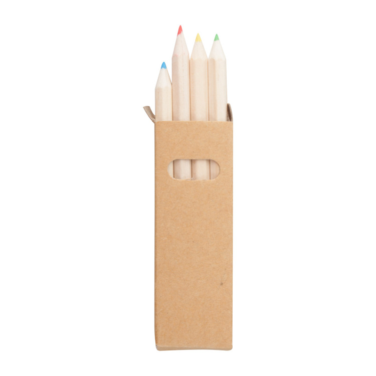 Tynie Set de 4 crayons naturelle