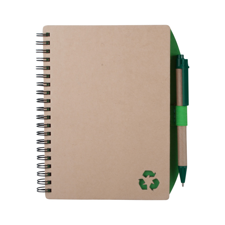 Zuke Cahier conférencier recyclé naturelle